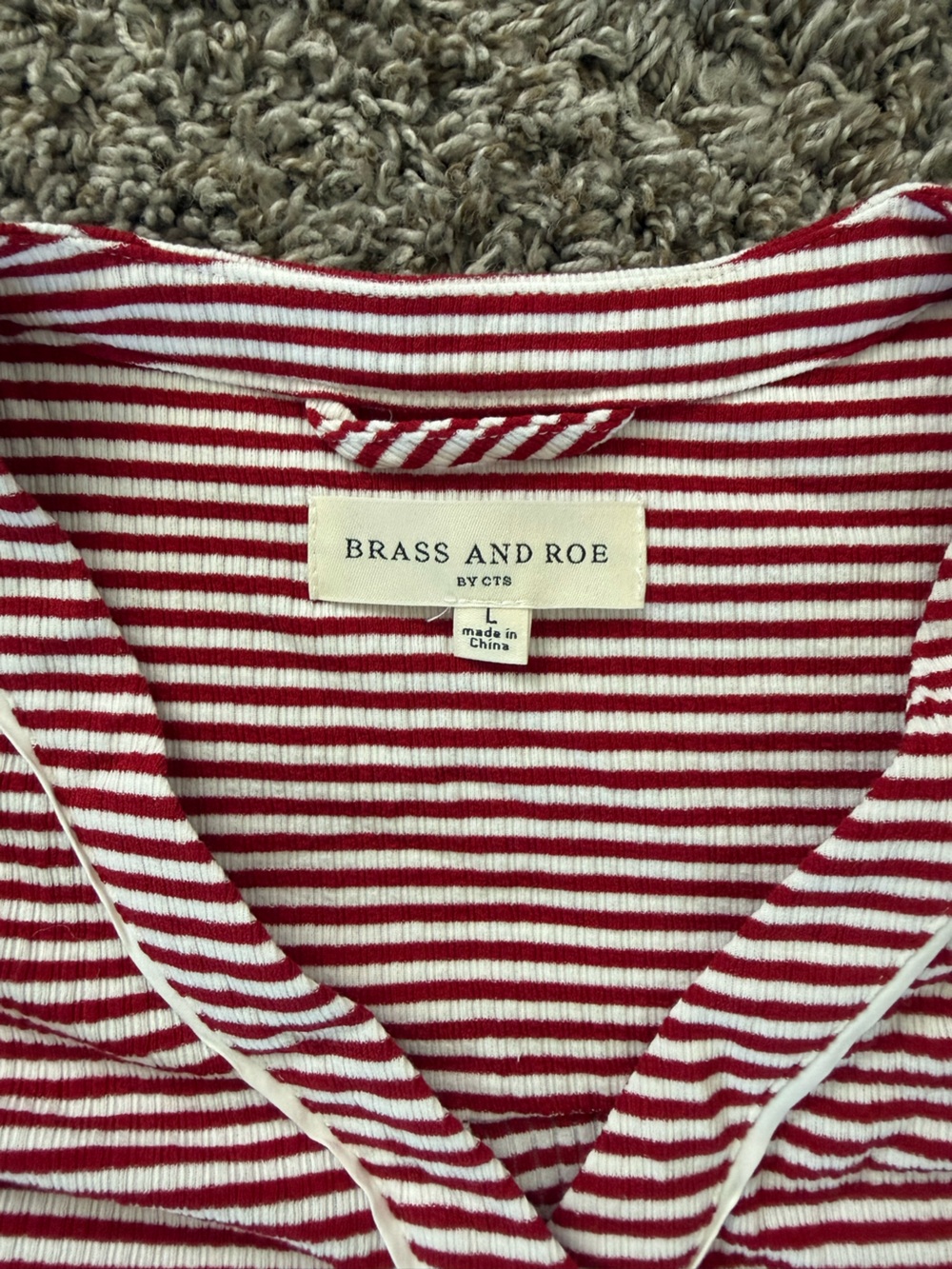 Striped onesie pajamas - Picture 3 of 11